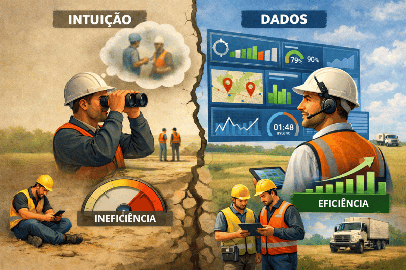 Gestão por percepção versus inteligência operacional em campo