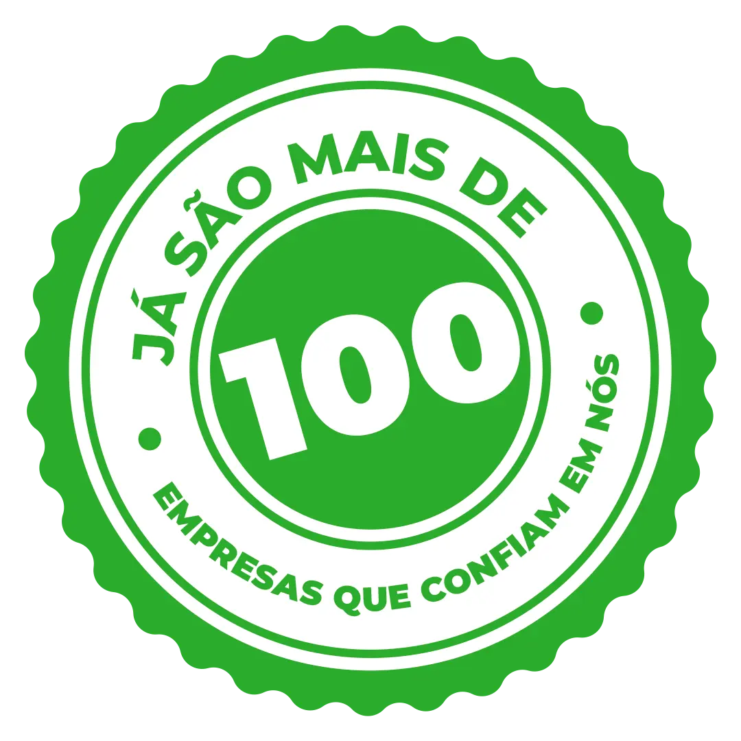 Mais de 100 empresas confiam em nós